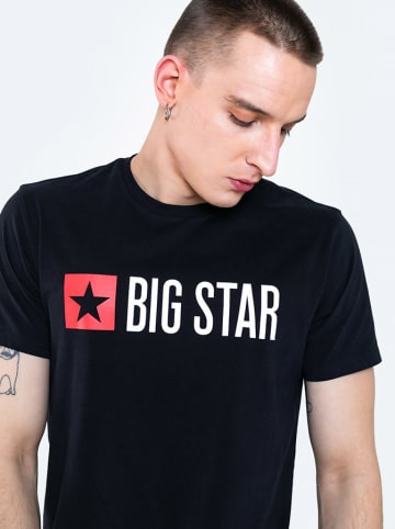 BIG STAR Koszulka w kolorze czarnym