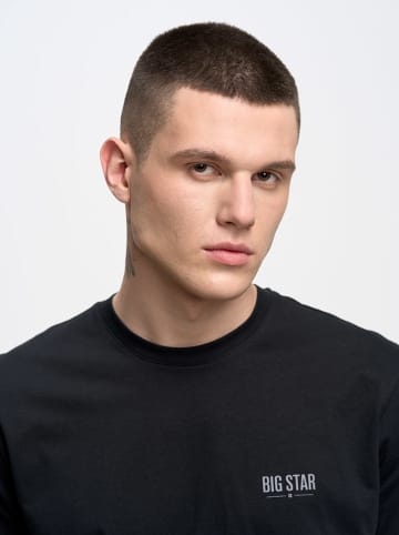 BIG STAR Koszulka w kolorze czarnym