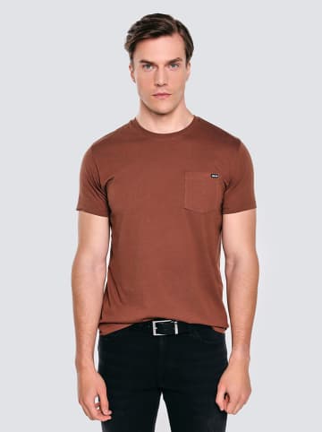 BIG STAR Koszulka w kolorze jasnobrązowym