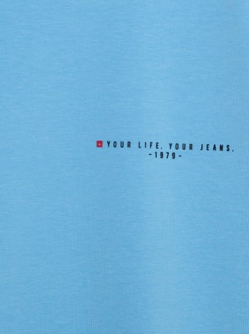 BIG STAR Koszulka w kolorze błękitnym