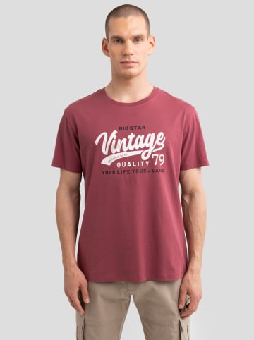 BIG STAR Shirt in Bordeaux