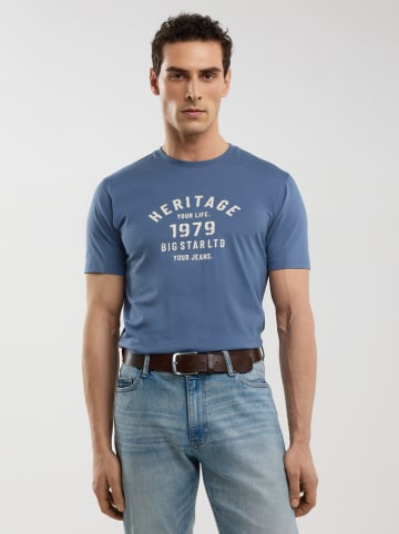 BIG STAR Shirt in Blau