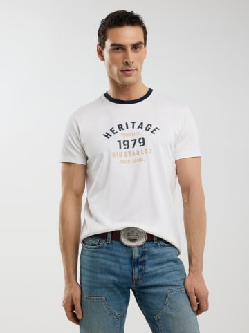 BIG STAR Shirt in Weiß