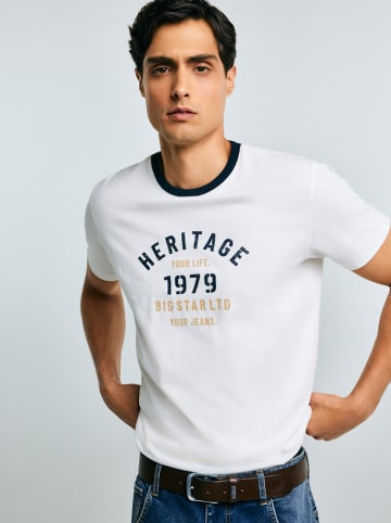 BIG STAR Koszulka w kolorze białym