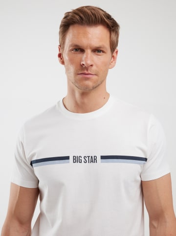 BIG STAR Koszulka w kolorze białym
