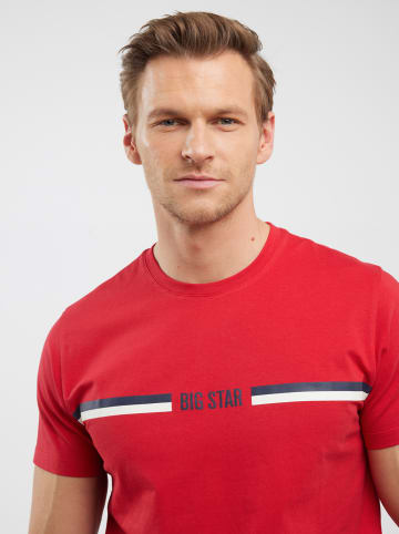 BIG STAR Koszulka w kolorze czerwonym