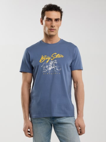BIG STAR Koszulka w kolorze niebieskim