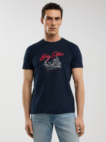 BIG STAR Koszulka w kolorze granatowym