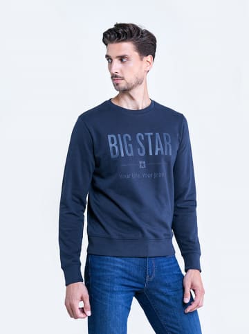BIG STAR Bluza w kolorze granatowym
