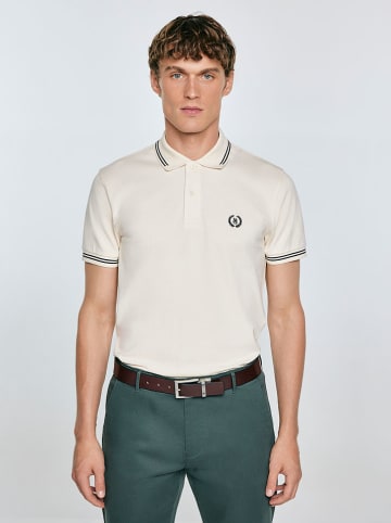 BIG STAR Poloshirt "Poller" in Creme