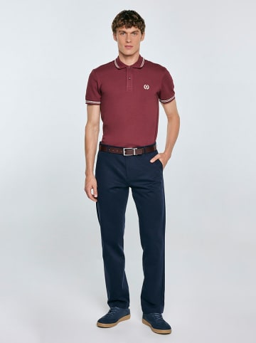 BIG STAR Poloshirt "Poller" in Bordeaux
