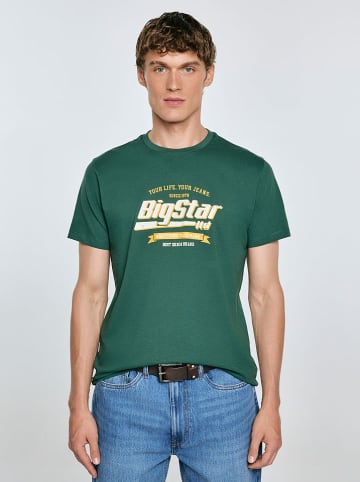 BIG STAR Shirt "Briss" in Grün