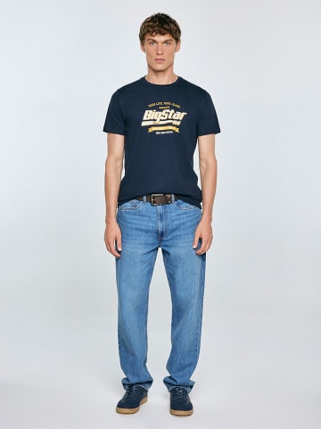 BIG STAR Shirt "Briss" in Dunkelblau