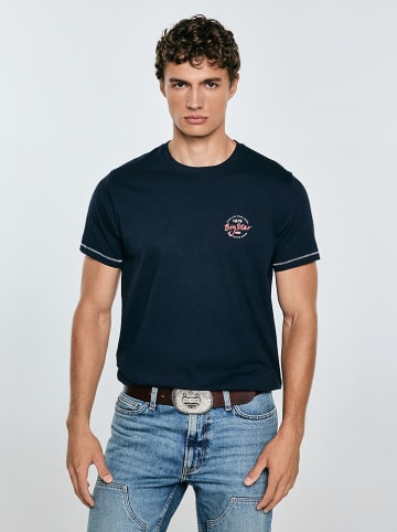 BIG STAR Shirt "Elvin" in Dunkelblau