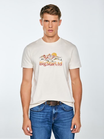 BIG STAR Koszulka w kolorze kremowym