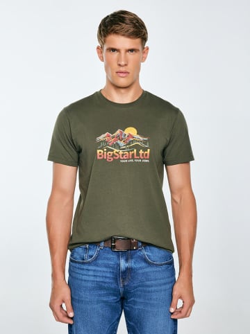 BIG STAR Koszulka w kolorze khaki