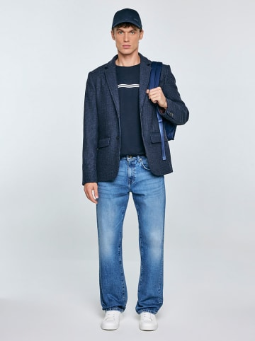 BIG STAR Koszulka "Misser" w kolorze granatowym