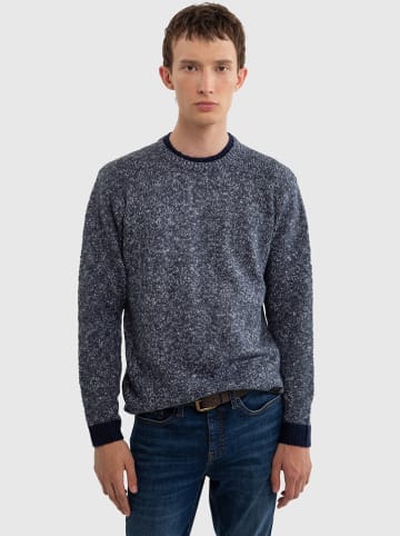 BIG STAR Sweter w kolorze granatowym