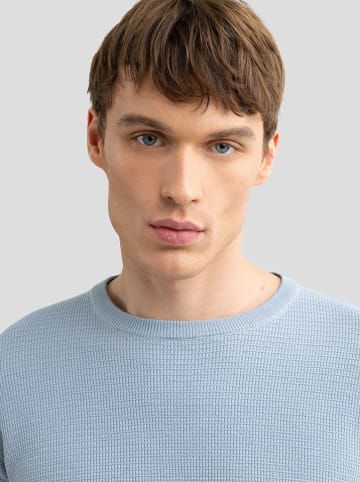 BIG STAR Sweter w kolorze błękitnym