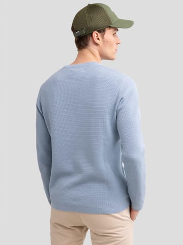 BIG STAR Sweter w kolorze błękitnym