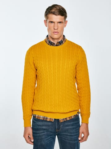 BIG STAR Pullover in Gelb