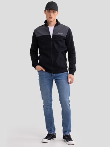 BIG STAR Sweatjacke in Schwarz