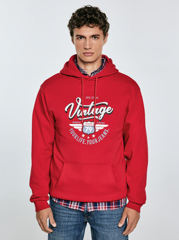 BIG STAR Bluza "Luka" w kolorze czerwonym