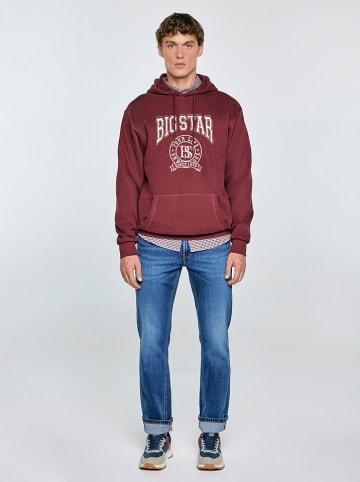 BIG STAR Bluza "Adam" w kolorze bordowym