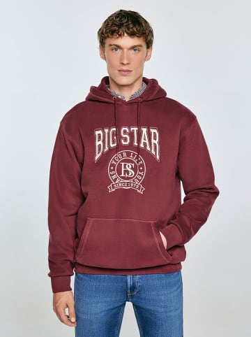 BIG STAR Hoodie "Adam" in Bordeaux