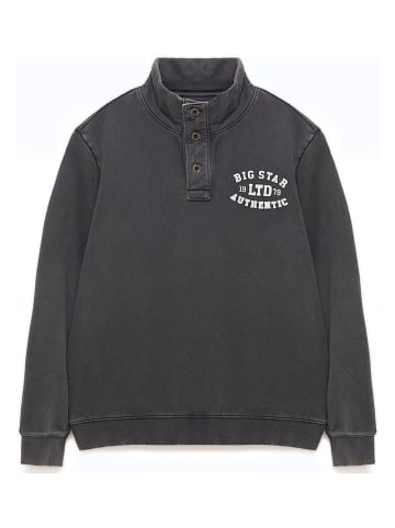 BIG STAR Sweatshirt "Julian" in Anthrazit