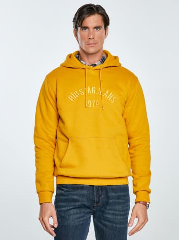 BIG STAR Hoodie in Gelb