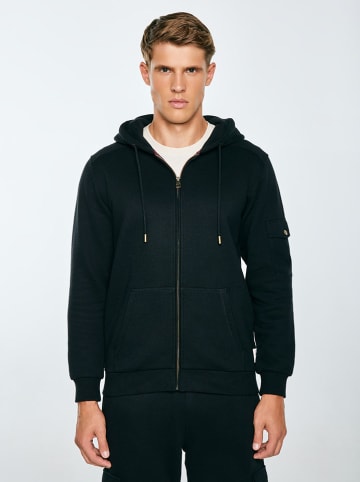 BIG STAR Sweatjacke in Schwarz