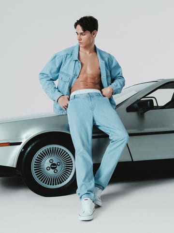 BIG STAR Dżinsy "Workwear" - Regular fit - w kolorze błękitnym