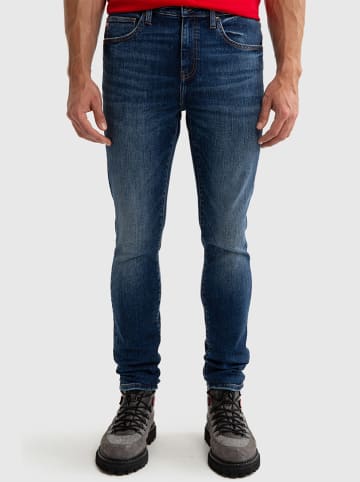 BIG STAR Dżinsy "Deric" - Skinny fit - w kolorze granatowym