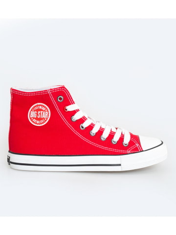 BIG STAR Sneakersy w kolorze czerwonym
