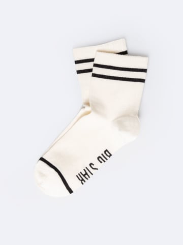 BIG STAR Skarpety w kolorze kremowym