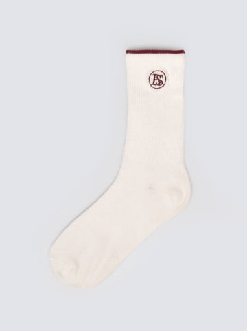 BIG STAR Skarpety w kolorze kremowym
