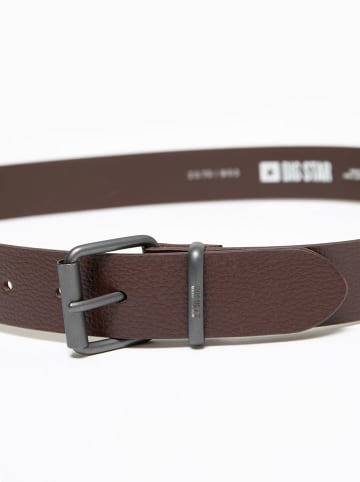 BIG STAR Leder-Gürtel in Braun