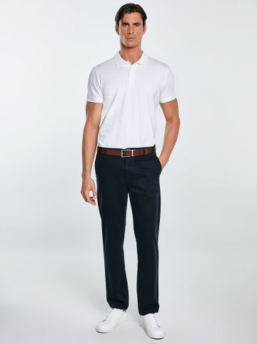 BIG STAR Spodnie chino "Trevor" w kolorze granatowym