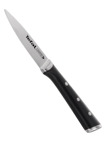 Tefal Schälmesser "Ice Force" in Silber/ Schwarz - (L)11 cm