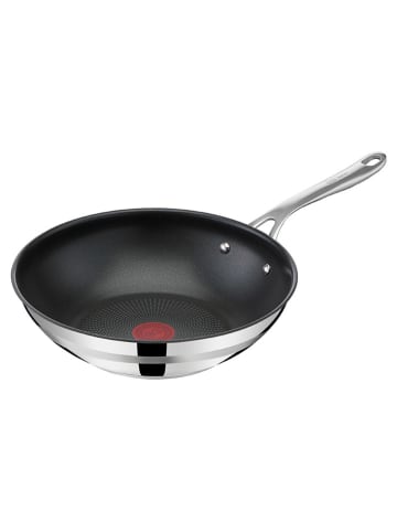 Tefal Wokpfanne "Cook Smart" in Schwarz/ Silber  - Ø 28 cm