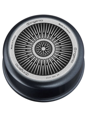 Tefal 4-częściowy zestaw "Ingenio XL Force" w kolorze czarnym