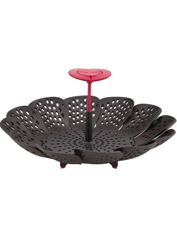 Tefal Gaarinzet "Ingenio" zwart/rood - Ø 26 cm