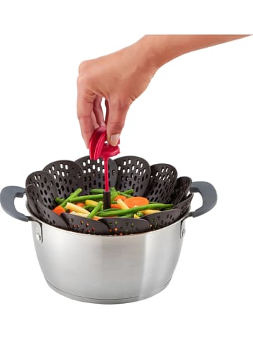 Tefal Wstawka w kolorze czarnym do gotowania na parze - Ø 26 cm