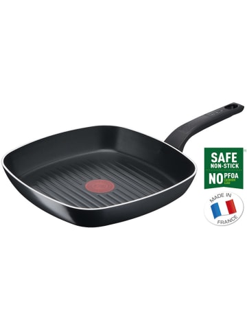Tefal Grillpan "Easy Cook & Clean" zwart - (L)26 x (B)26 cm