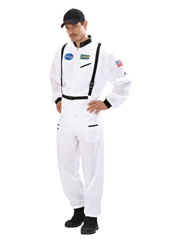 Carnival Party Kostuumpak "Astronaut" wit
