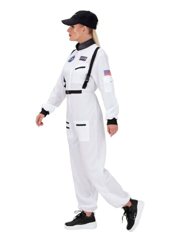 Carnival Party Kostümoverall "Astronaut" in Weiß