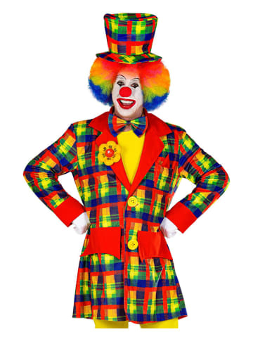 Carnival Party Kostuumtop "Clown" meerkleurig