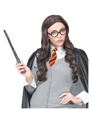 Carnival Party 3tlg. Accessories-Set "Zauberlehrling" in Schwarz/ Rot