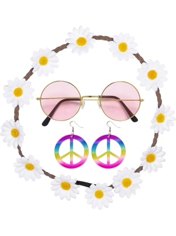 Carnival Party 3-delige accessorieset zwart